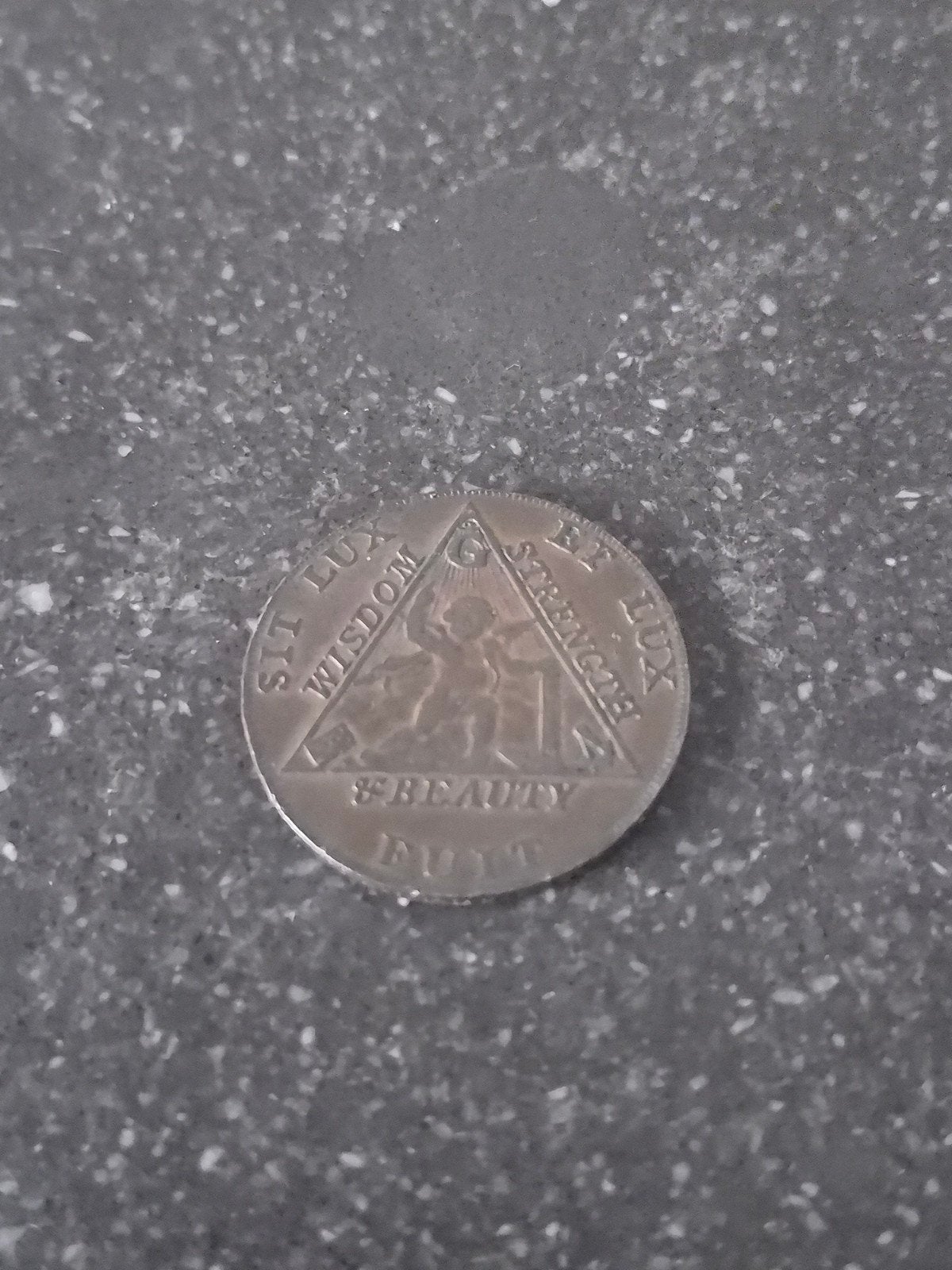 Zeldzame 1790 Prince of Wales Token - 10gr, 30mm, Ophalen of Verzenden, Vóór koninkrijk, Overige waardes, Losse munt