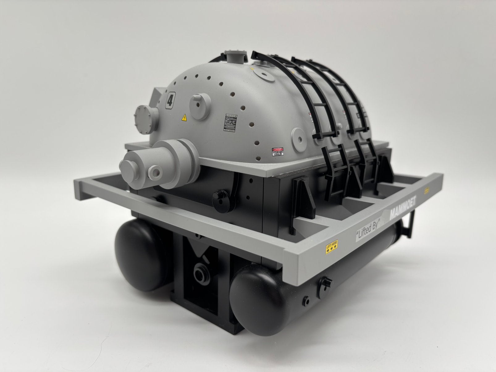 WEISS BROTHERS GENERATOR HIJSLAST LADING - MAMMOET, Hobby en Vrije tijd, Modelauto's | 1:50, Overige merken, ., Nieuw, Bus of Vrachtwagen