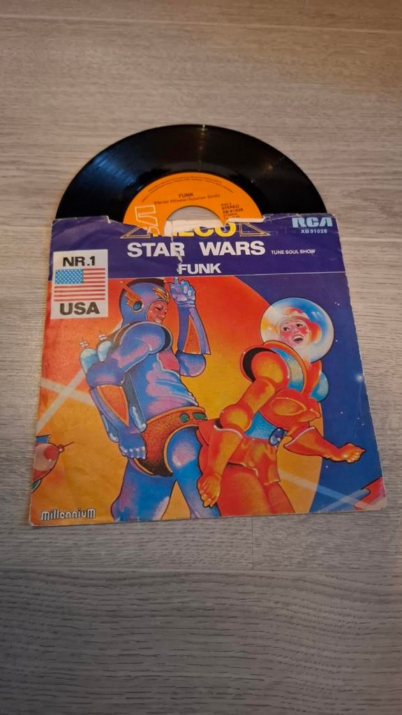Meco - Star Wars Funk - 7" Single, Cd's en Dvd's, Vinyl Singles, Gebruikt, Filmmuziek en Soundtracks, 7 inch, Single