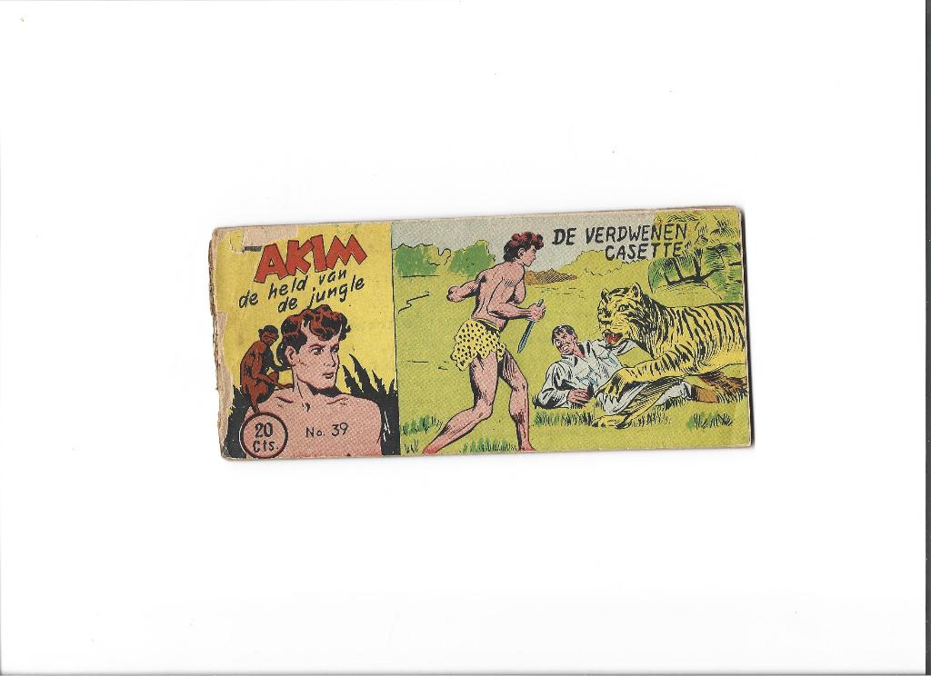 Lilliput : Akim  comic   nr. 39 uit de jaren 50, Eén comic, Verzenden, Gelezen, Amerika