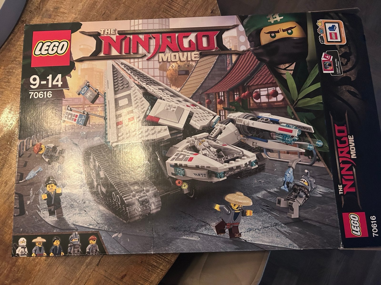 LEGO Ninjago Movie 70616 IJsspeeder - Compleet met doos, Lego, Ophalen of Verzenden, Zo goed als nieuw, Compleet