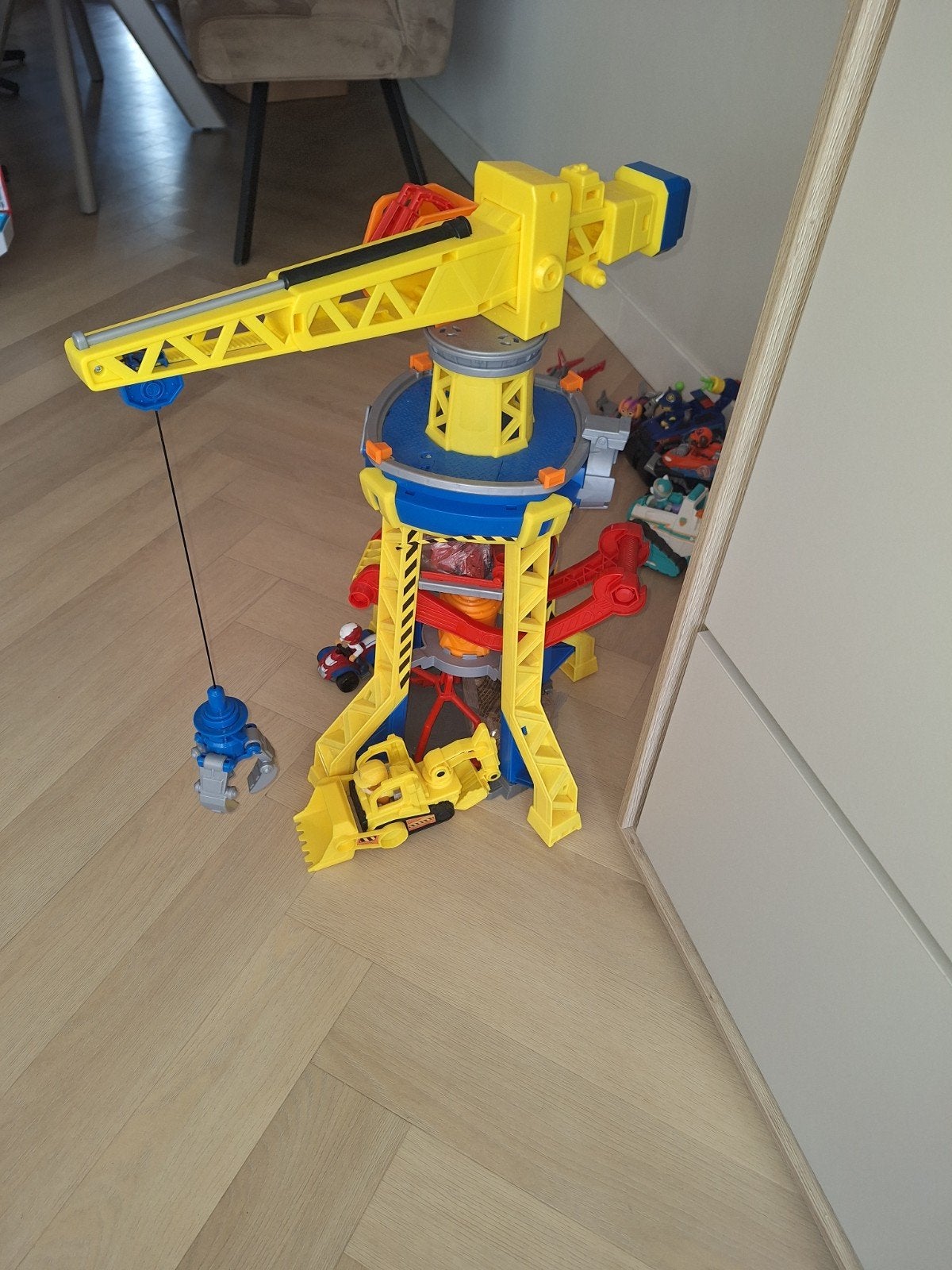 Paw Patrol Mighty Pups Super Paws Uitkijktoren, Ophalen, Zo goed als nieuw, Jongen of Meisje