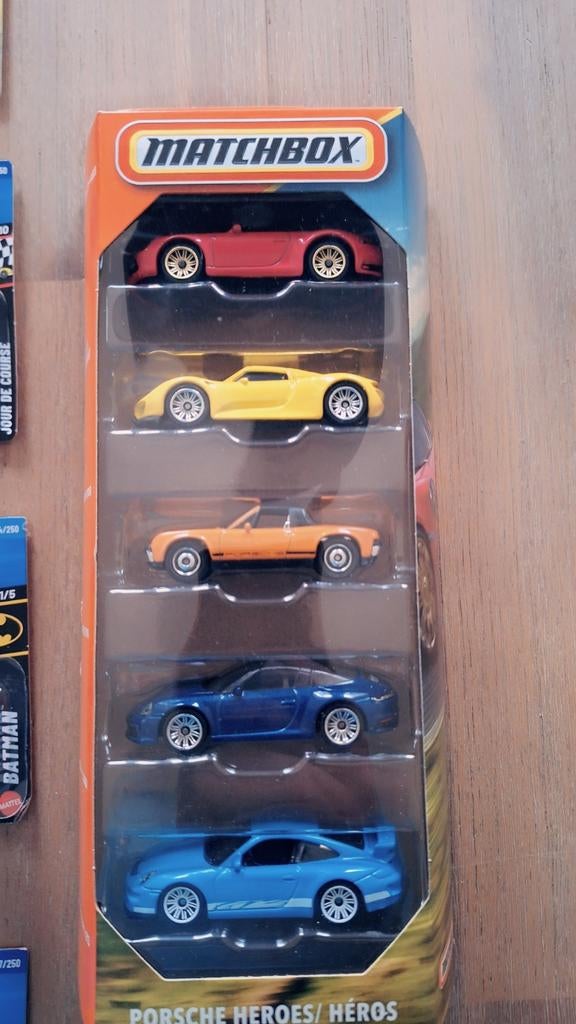 Diverse Hot Wheels 2025 & Matchbox Porsche Heroes, Ophalen of Verzenden, Nieuw, Auto, Hot Wheels