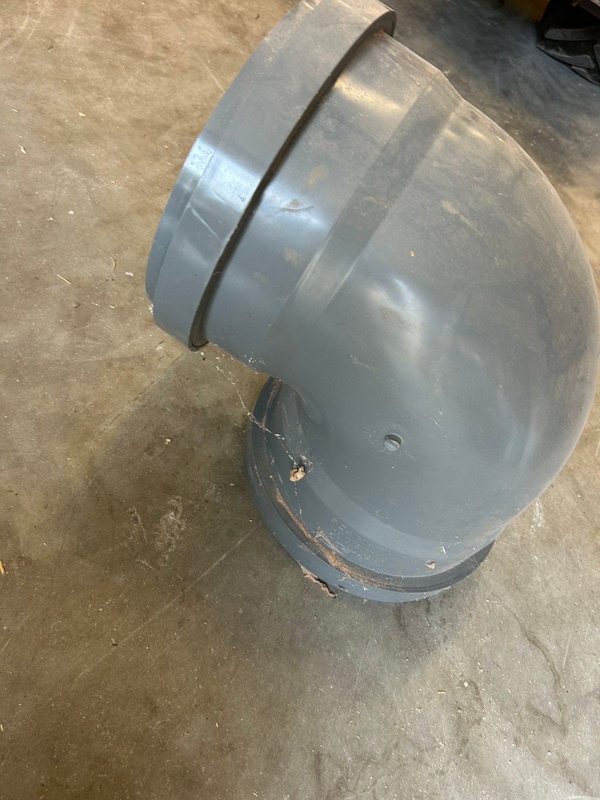 Pvc bocht 315mm, Ophalen, Zo goed als nieuw, Ventilator en Afzuiger