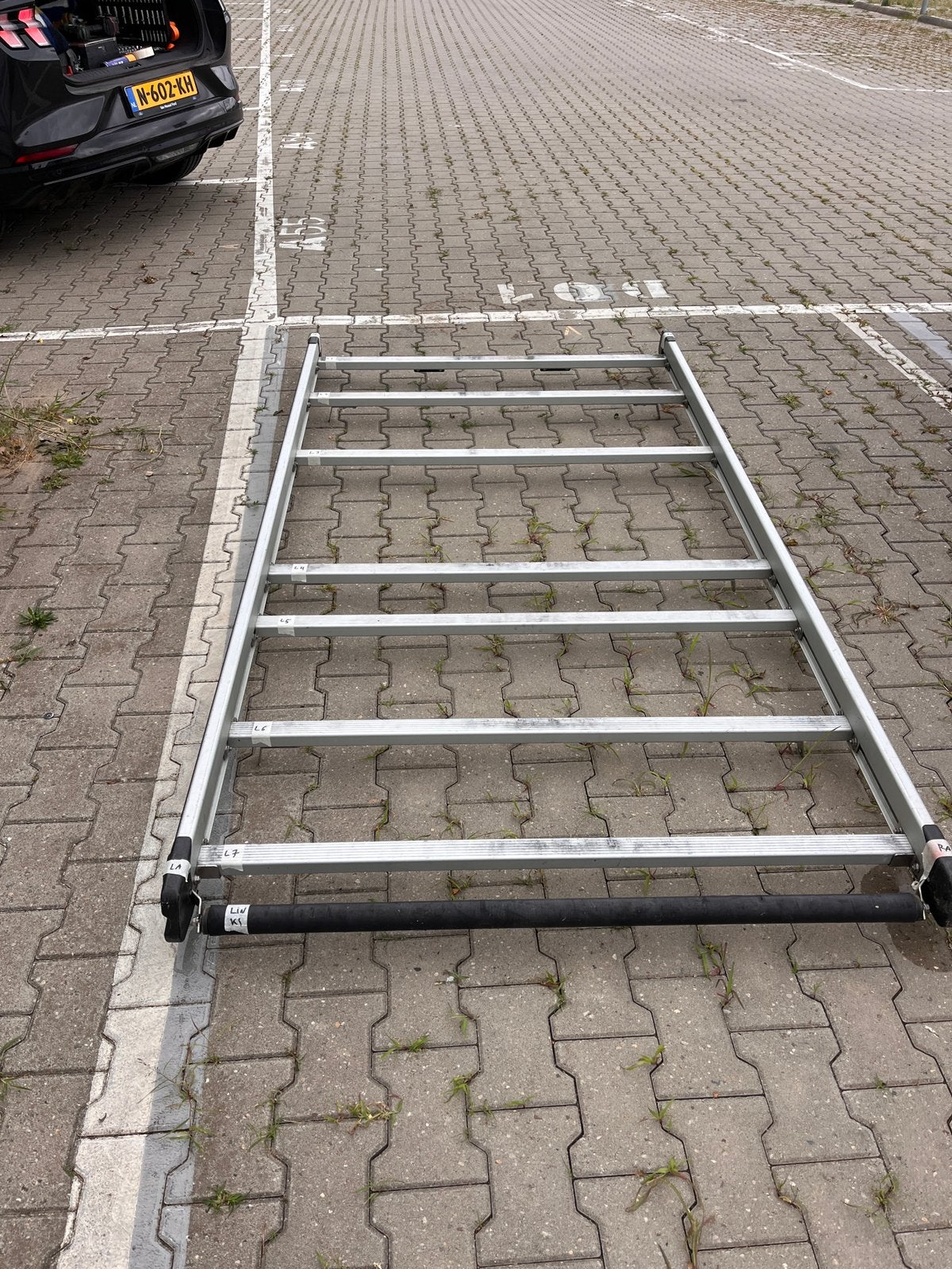 Ladderrol ladder rol dakrek q-top, Ophalen, Gebruikt