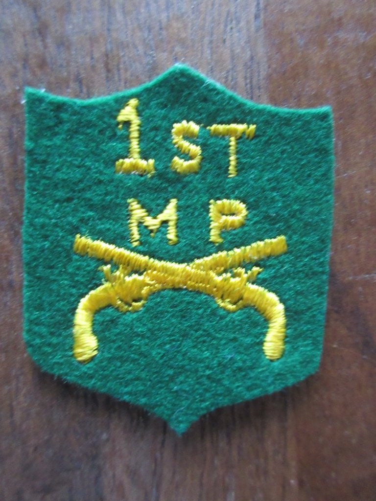 US Army 1st Military Police, Ophalen of Verzenden, Amerika, Embleem of Badge