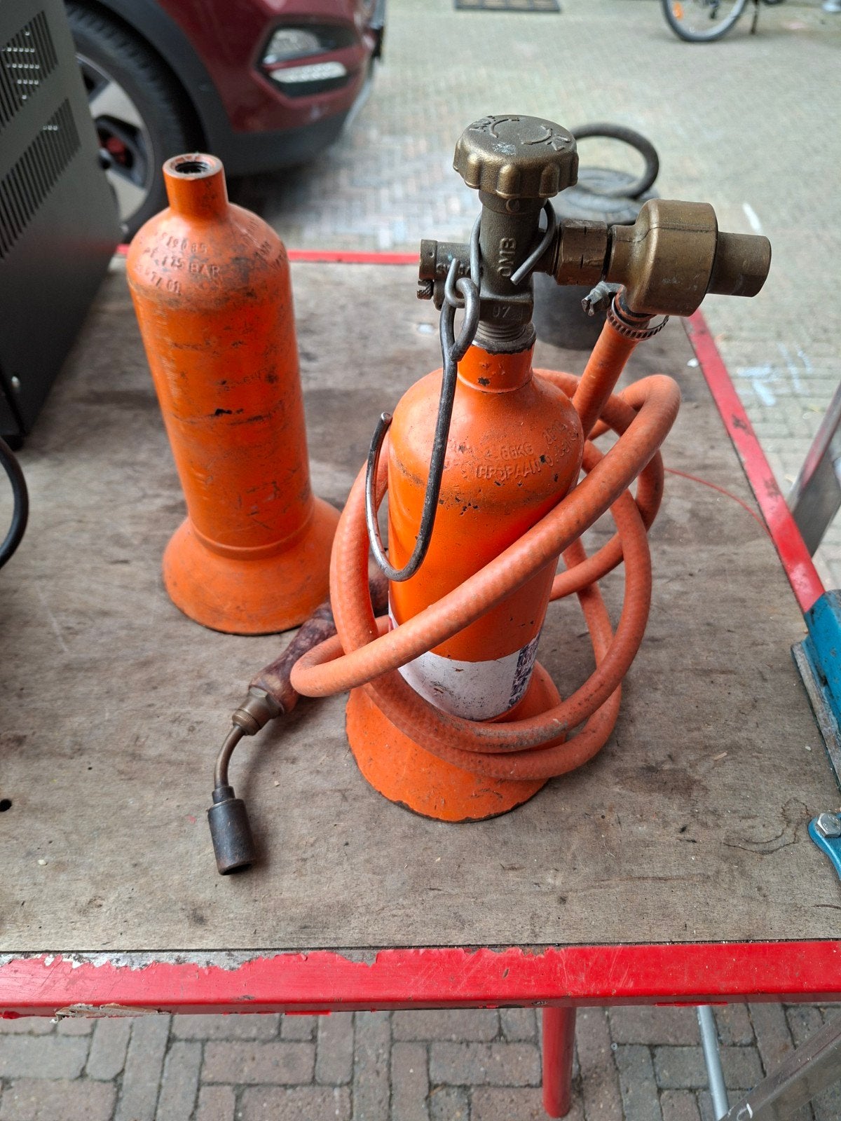 brander setje, Ophalen, Gebruikt, Minder dan 150 ampère, Overige typen