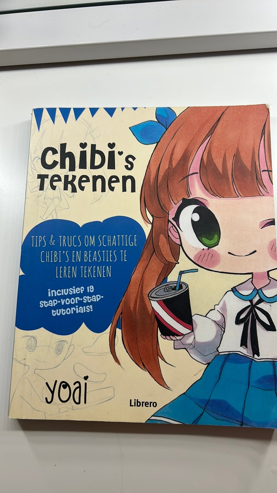 Chibi tekenboek, Ophalen of Verzenden, Zo goed als nieuw, Papier, Schets- of Tekenboek