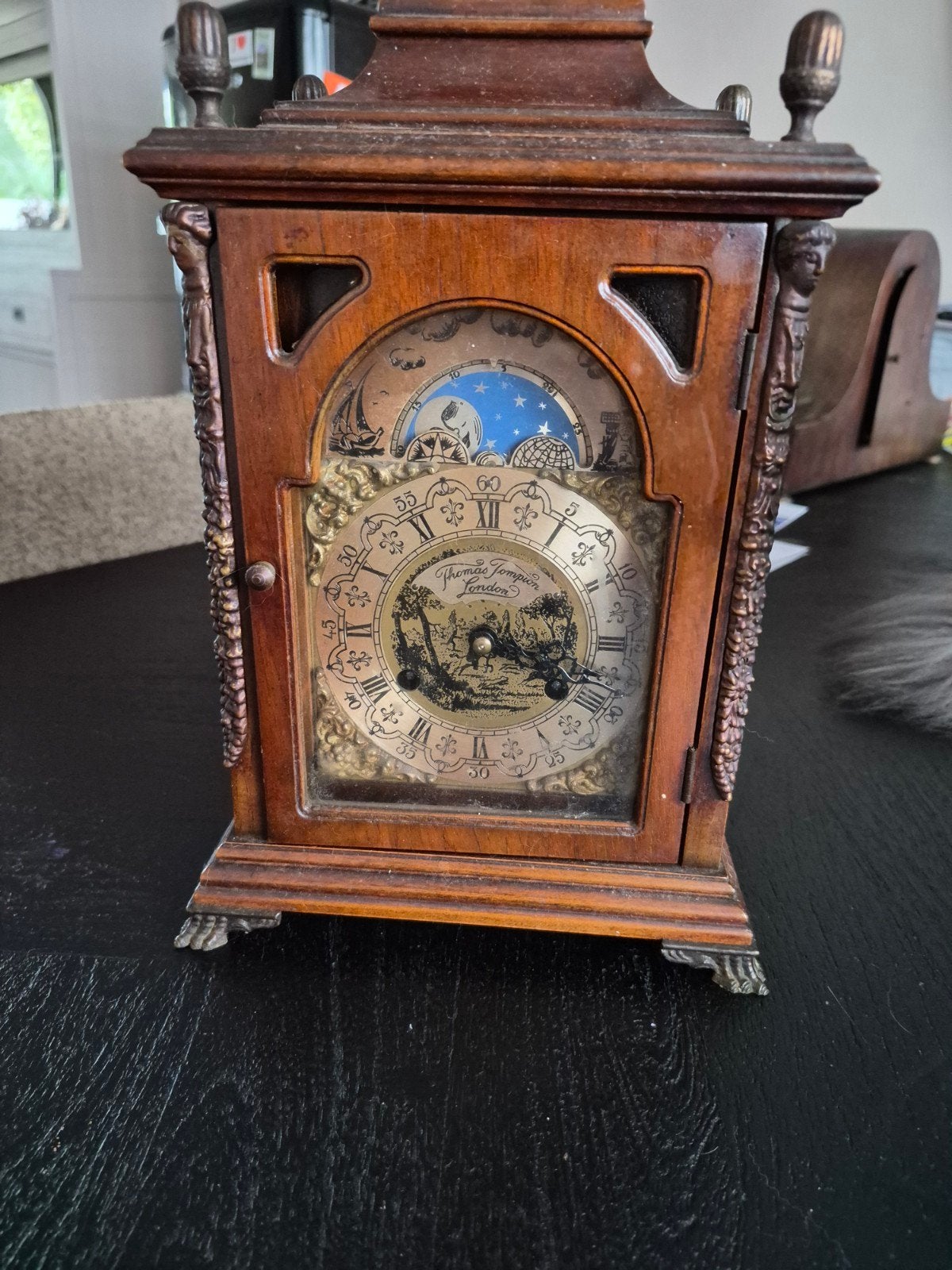 Antieke Thomas Tompion London Tafelklok, Ophalen of Verzenden