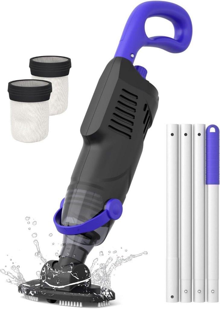 Accu Poolzuiger - 60W - 18 GPM - Nieuw in doos, Tuin en Terras, Ophalen of Verzenden, Nieuw, Overige typen