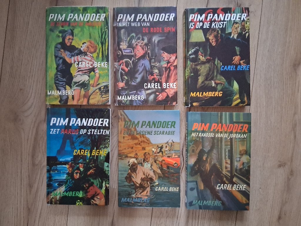 De complete serie van De jonge speurders serie "Pim Pandoer", Non-fictie, Carel Beke., Ophalen of Verzenden, Zo goed als nieuw