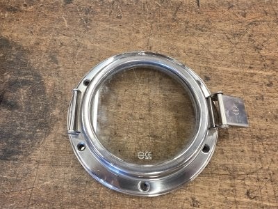 Patrijspoort RVS D: 190 mm, Niet ingevuld, Gebruikt, Niet ingevuld, Niet ingevuld