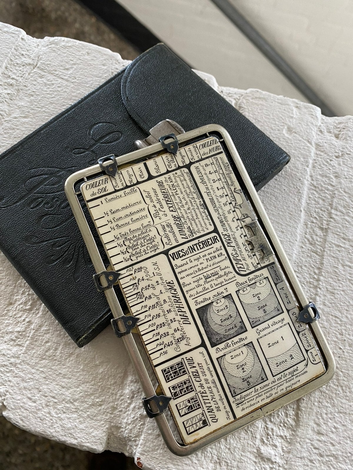 Uniek Kaufmann Le Posographe Exposure Meter Lichtmeter, Ophalen of Verzenden, Voor 1940