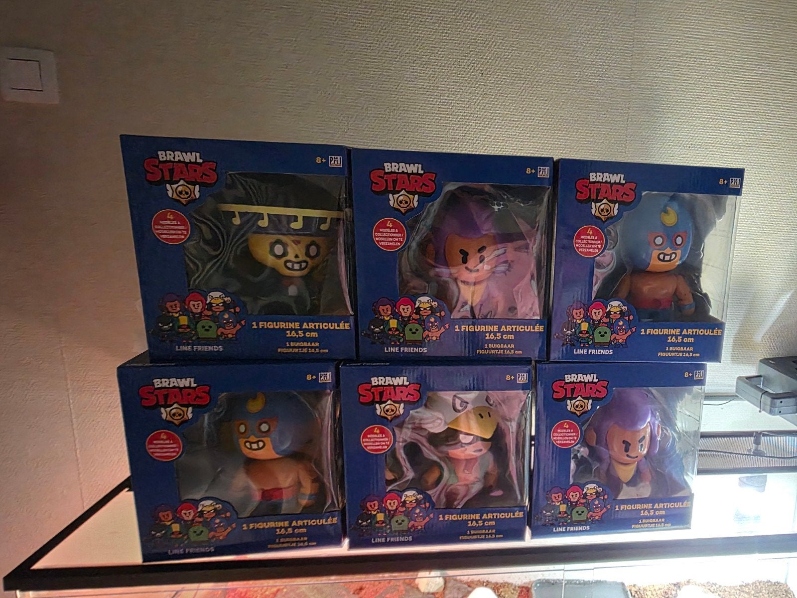 Brawl Stars x Line Friends-figuren, Verzamelen, Poppetjes en Figuurtjes, Ophalen of Verzenden, Zo goed als nieuw