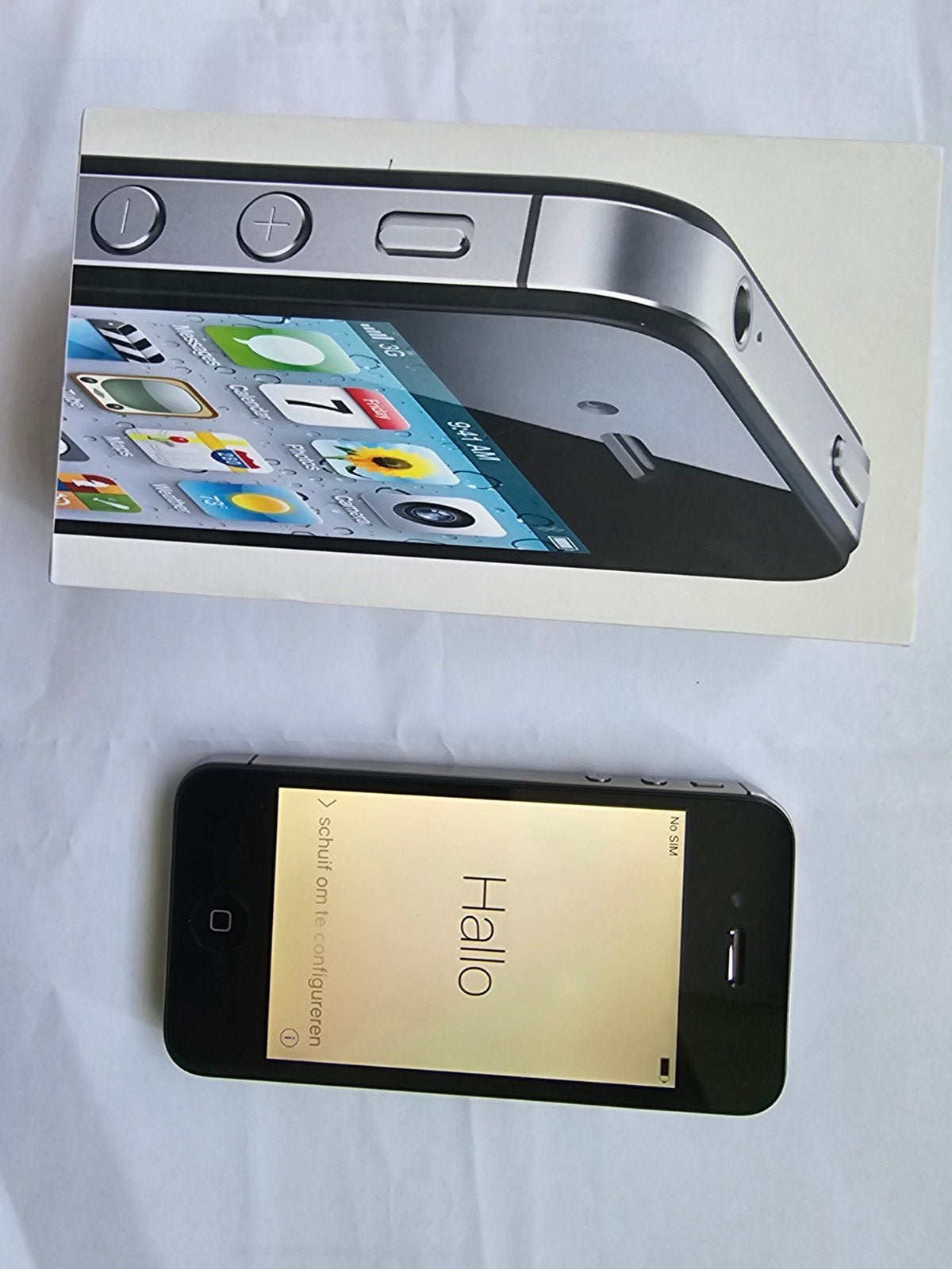 Apple iPhone 4s Zwart, Zwart, Ophalen of Verzenden, Zo goed als nieuw, Zonder simlock