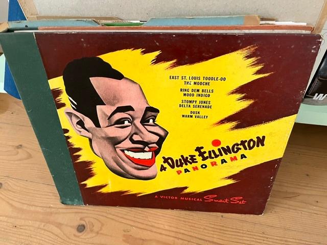 Duke Ellington   Panorama   JAZZ  78 toeren platen 'BOX', Ophalen, Gebruikt, Overige formaten, Overige typen