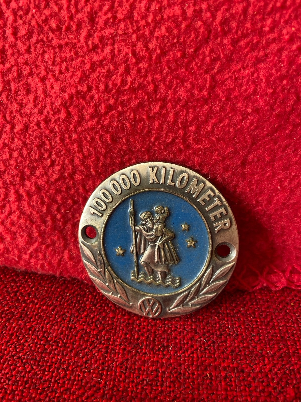 VW badge 100.000 KM - Nieuw en ongebruikt, Ophalen of Verzenden, Nieuw