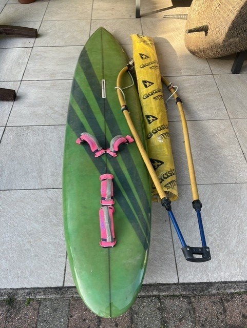 surfplank semi zinker (custom made), Watersport en Boten, Windsurfen, Overige merken, 250 tot 300 cm, Gebruikt, Ophalen of Verzenden