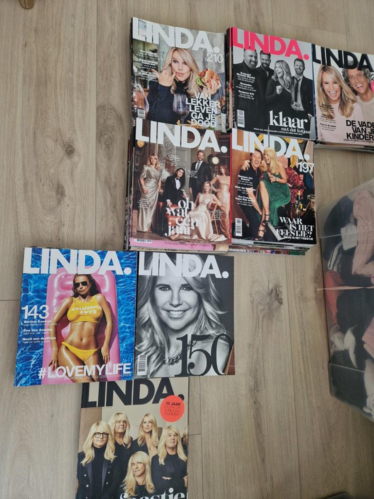 LINDA. magazines - Diverse edities, Ophalen of Verzenden, Gelezen, Damesbladen