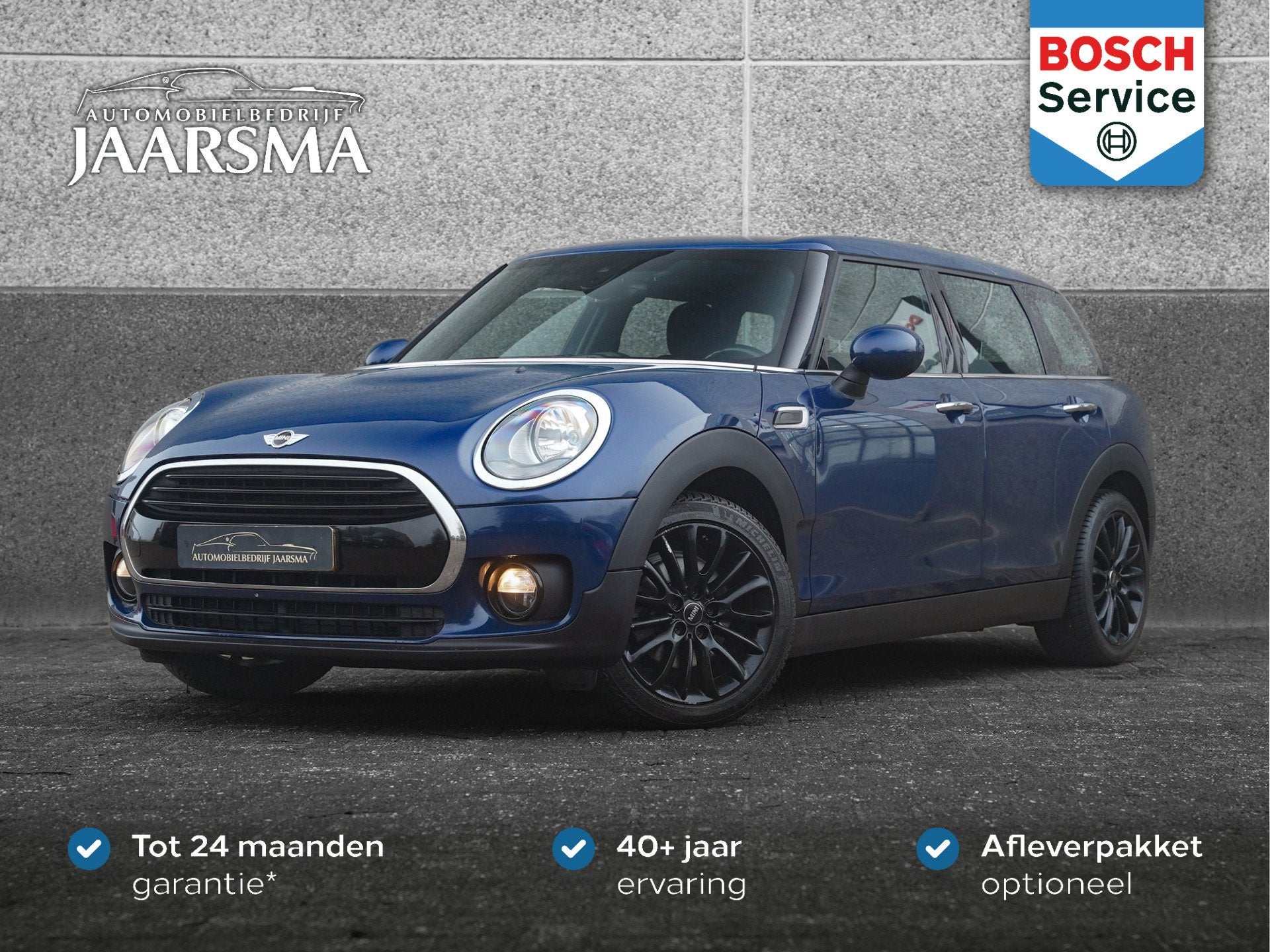 MINI Clubman 1.5 Cooper Business | JCW Interieur | Handgesch, Auto's, Mini, Voorwielaandrijving, Gebruikt, Blauw, Start-stop-systeem