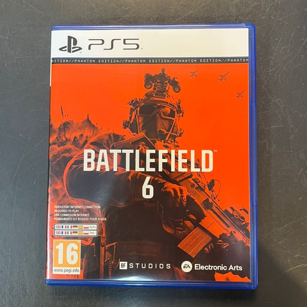 PS5 Game | Battlefield 6, Sony, Zo goed als nieuw, Support@sony.com, 1-7-1 Konan, Minato-ku
Tokyo 108-0075
Japan