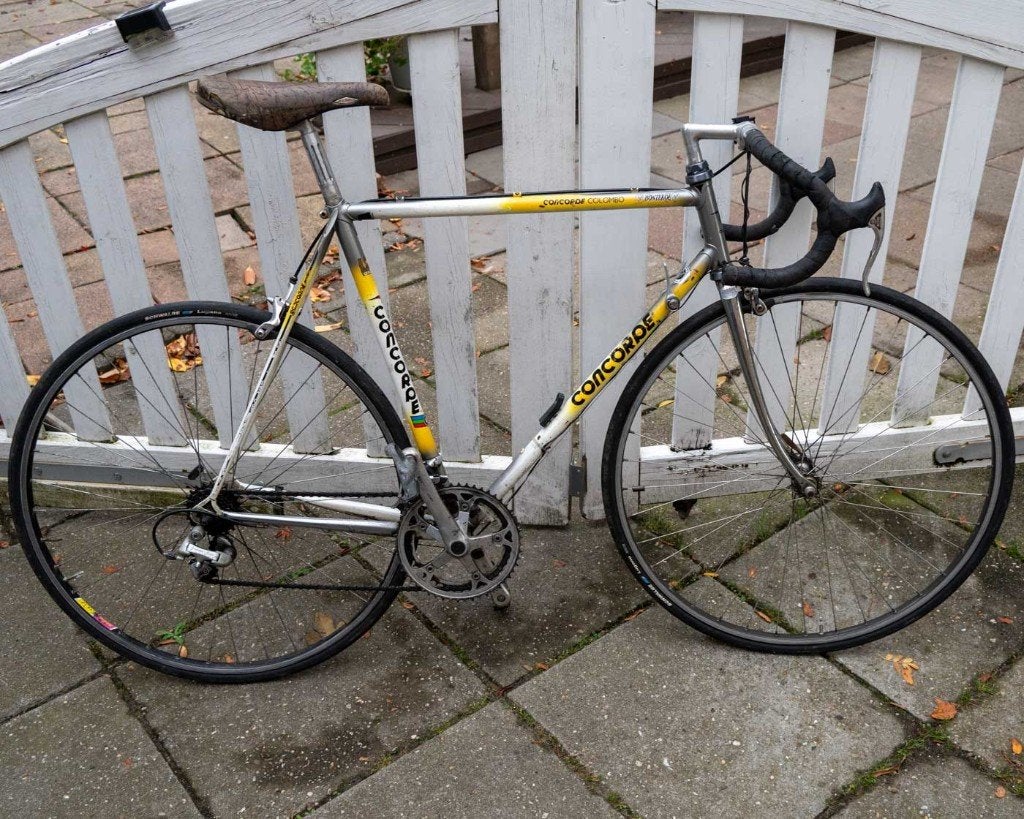 Prachtige klassieke Concorde Colombo racefiets, 28 inch, Gebruikt, Velgrem, 57 tot 61 cm