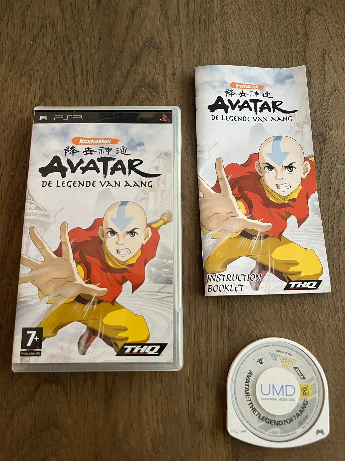 Avatar: De Legende van Aang PSP UMD Game, Avontuur en Actie, Gebruikt, 1 speler, Ophalen of Verzenden