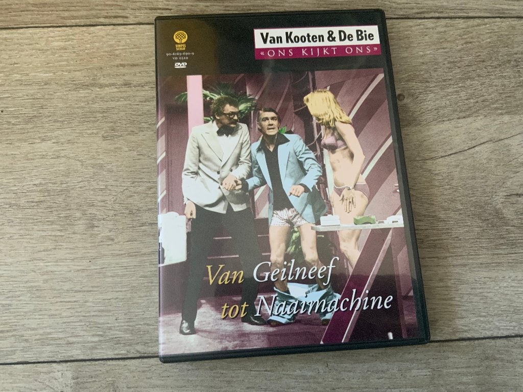Nostalgie DVD - Van Kooten & De Bie - Ons kijkt ons, Cd's en Dvd's, Dvd's | Cabaret en Sketches, Alle leeftijden, Ophalen of Verzenden