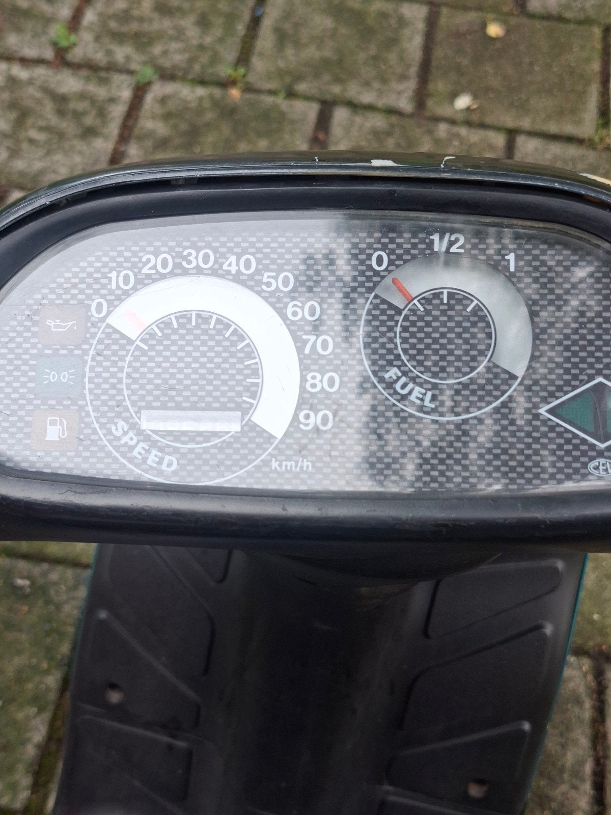 puch typhoon Turquoise, Goed Onderhouden, Ophalen of Verzenden, Gebruikt, Tweetakt, Gilera
