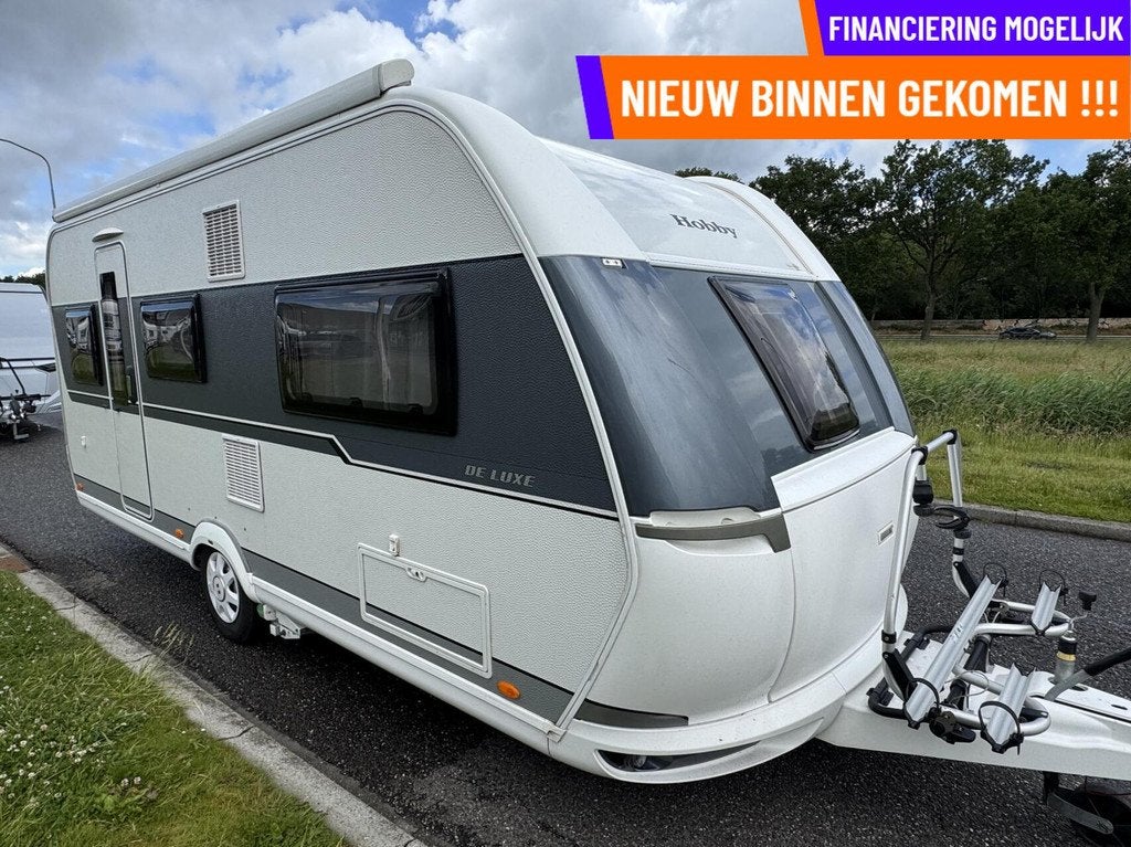 Hobby 495 UL DE LUXE, ENKELE BEDDEN, MOVER, CASS.LUIFEL, Caravans en Kamperen, Caravans, Mover, Rondzit, Hobby, 7 tot 8 meter