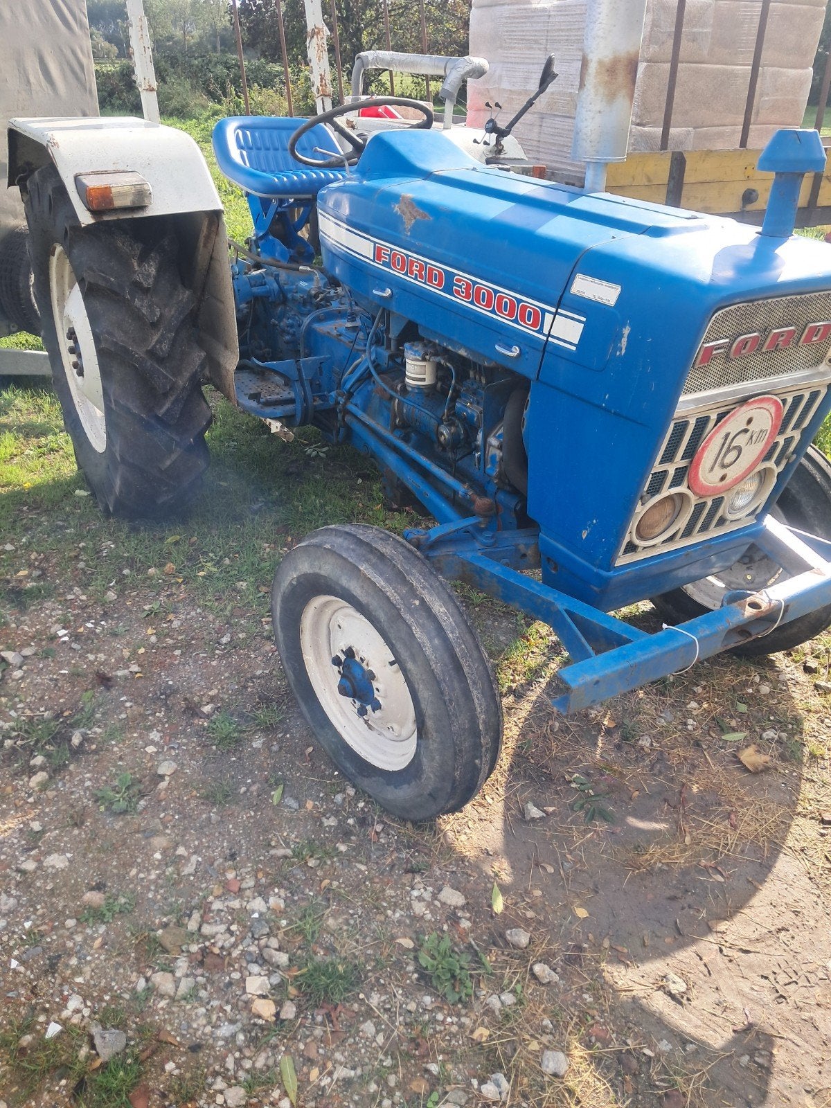 ford 3000 snelloper, Ophalen