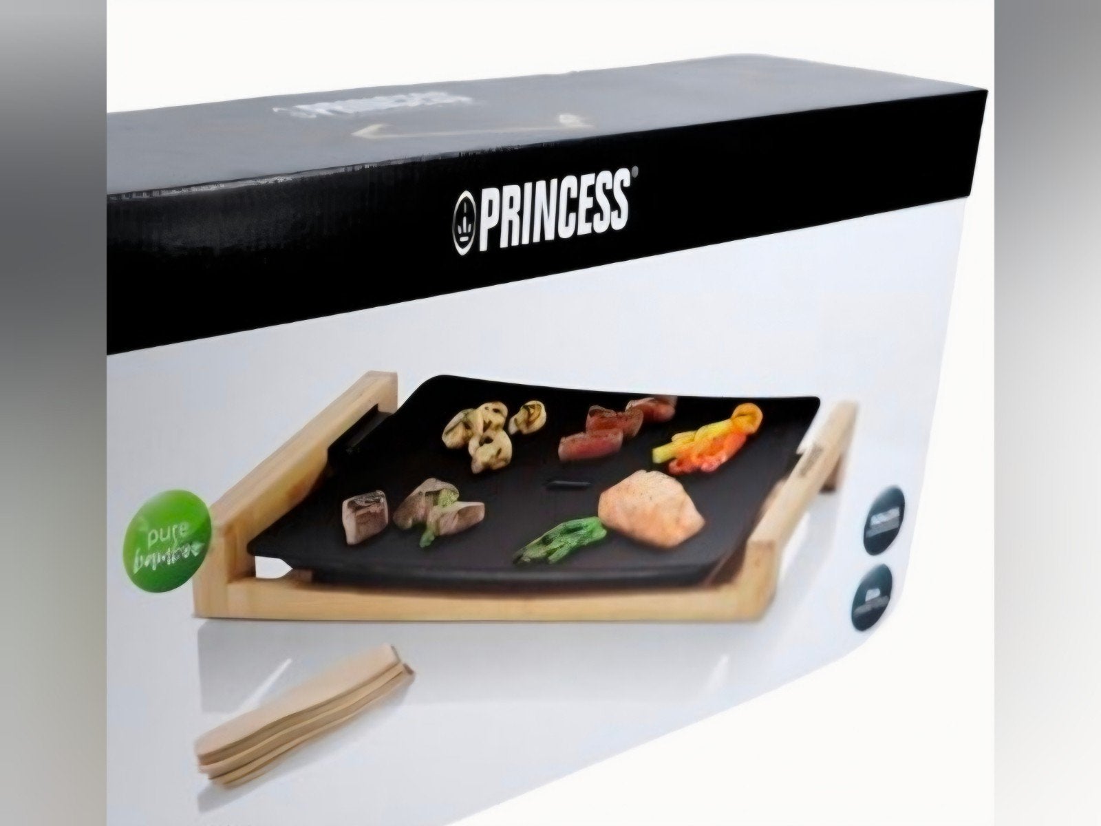 Z.G.A.N Princess Tabel Chef grill /bakplaat 6 pers, Ophalen, Zo goed als nieuw, Tafelgrill