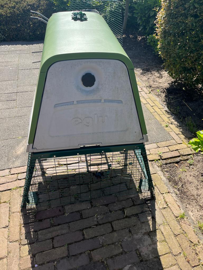 Omlet eglu Go up, Dieren en Toebehoren, Pluimvee | Toebehoren, Ophalen, Zo goed als nieuw, Kippenhok of Kippenren