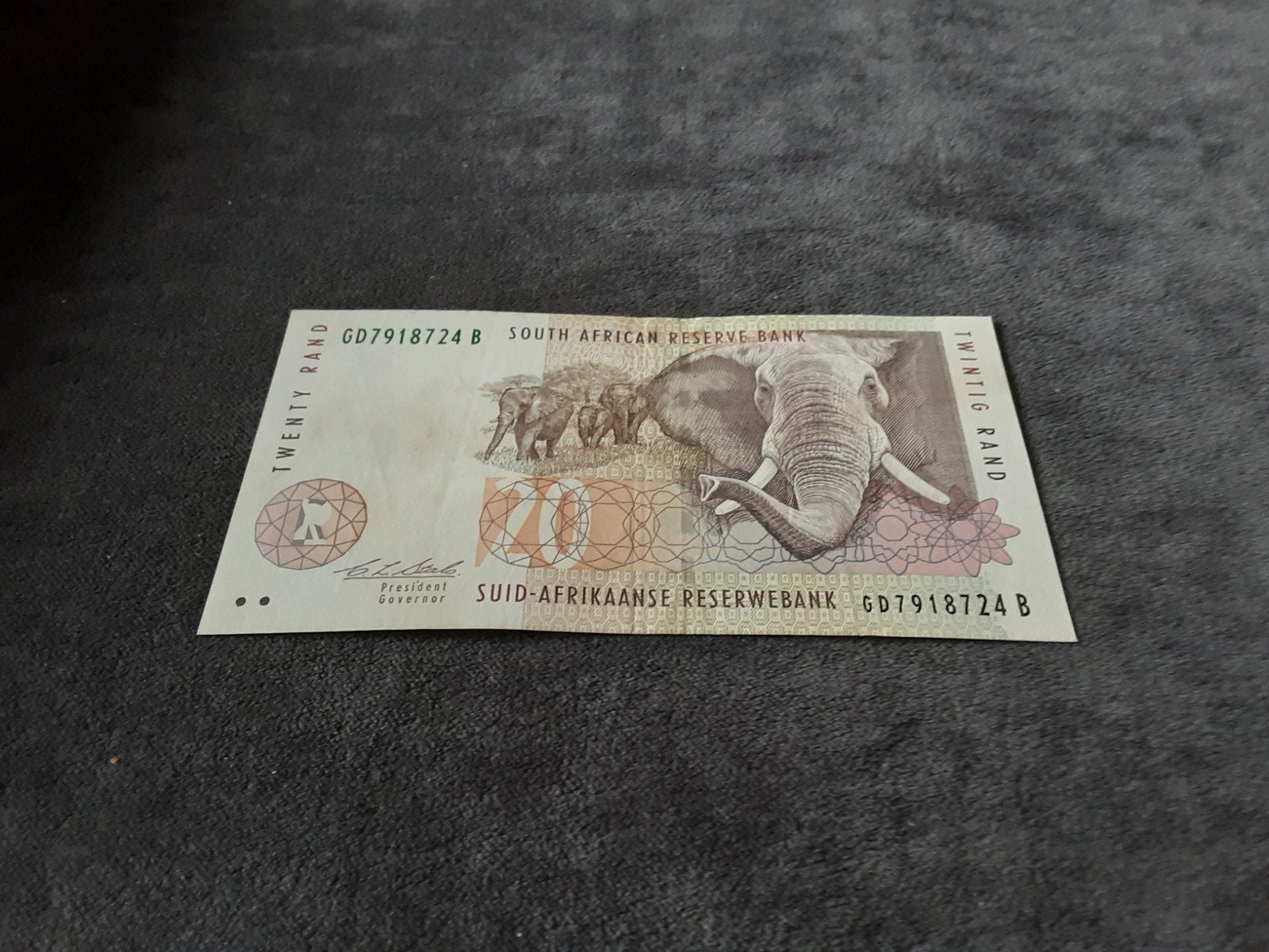 20 Rand Zuid-Afrika gebruik, Verzenden