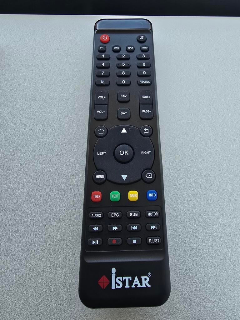 ​Original iStar Korea Remote Control - For Zeed & Plus Serie, Ophalen of Verzenden