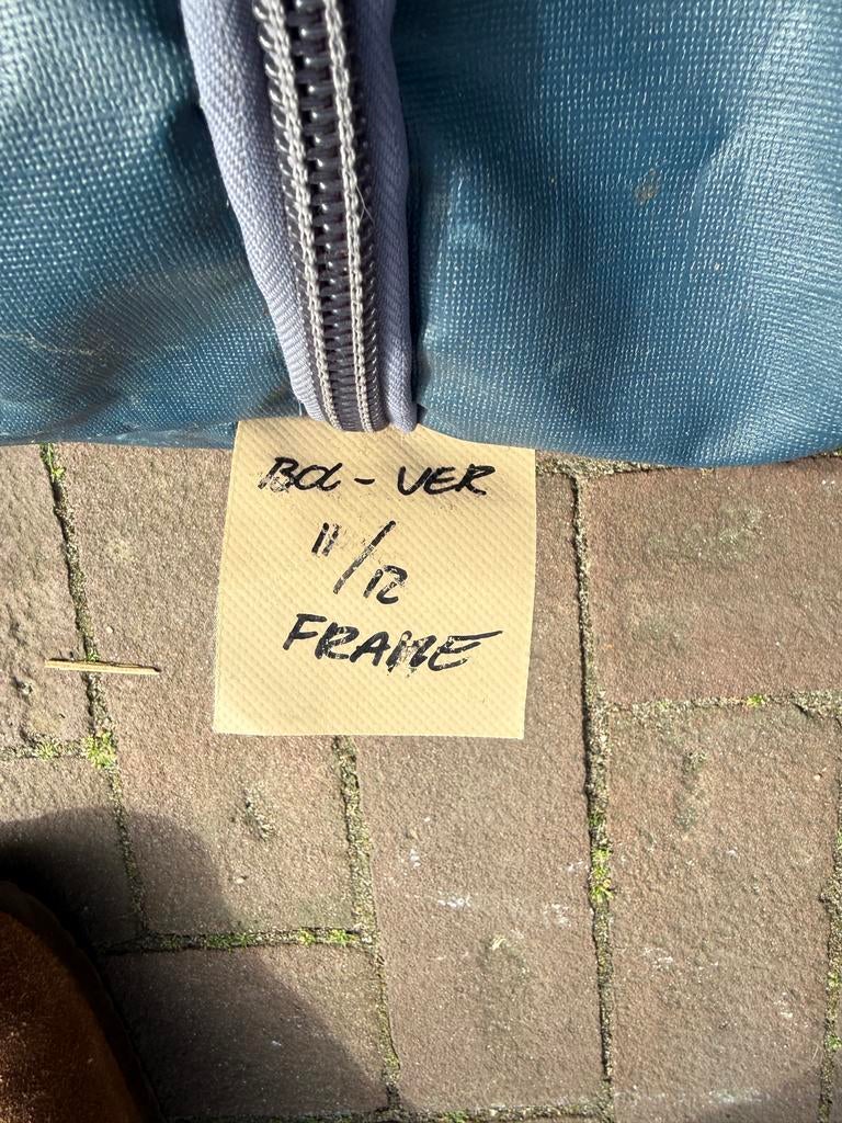 Unico Verona Voortent Maat 11 Grijs, Ophalen, Zo goed als nieuw, Unico Ventura