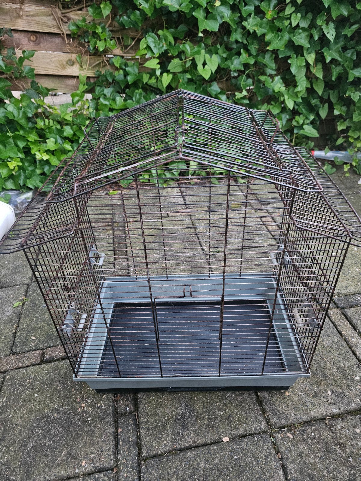 Vogelkooi, Ophalen, Gebruikt, Metaal, Vogelkooi
