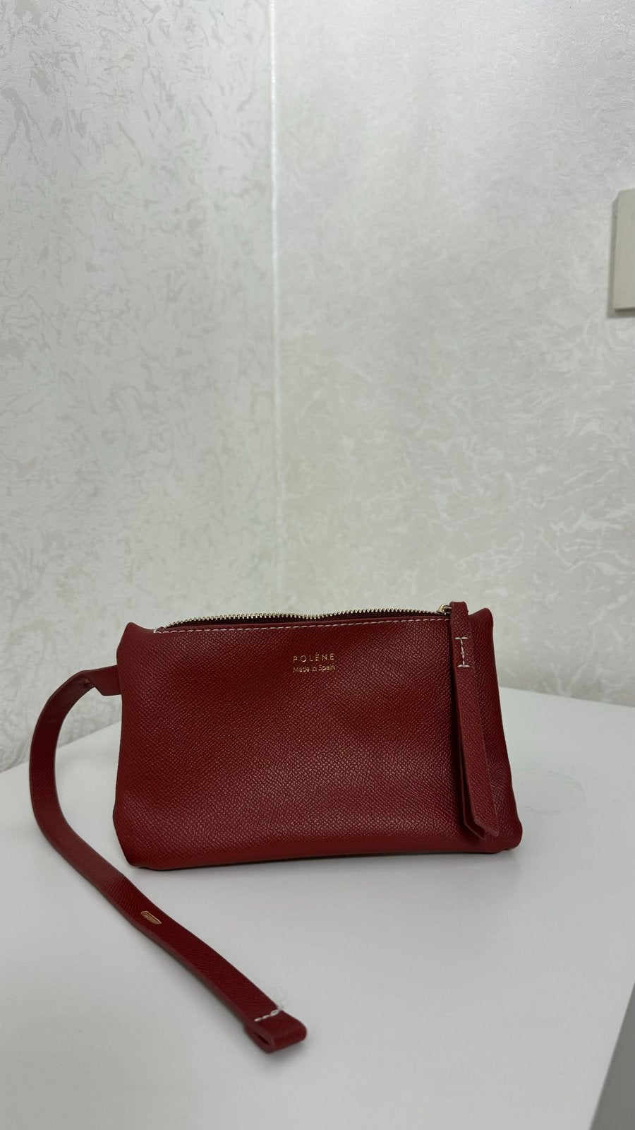 Polène tas - Nieuw met label, Sieraden, Tassen en Uiterlijk, Ophalen of Verzenden, Nieuw, Rood, Shopper