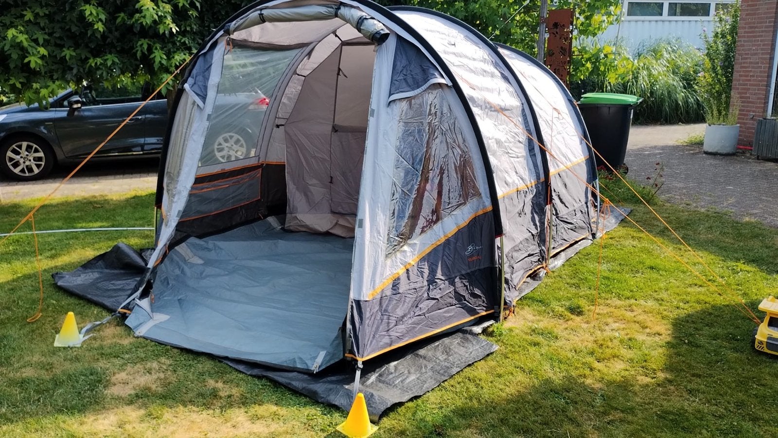 Nette Bardani Volano AL tent met luifel, Ophalen, Zo goed als nieuw, Tot en met 4