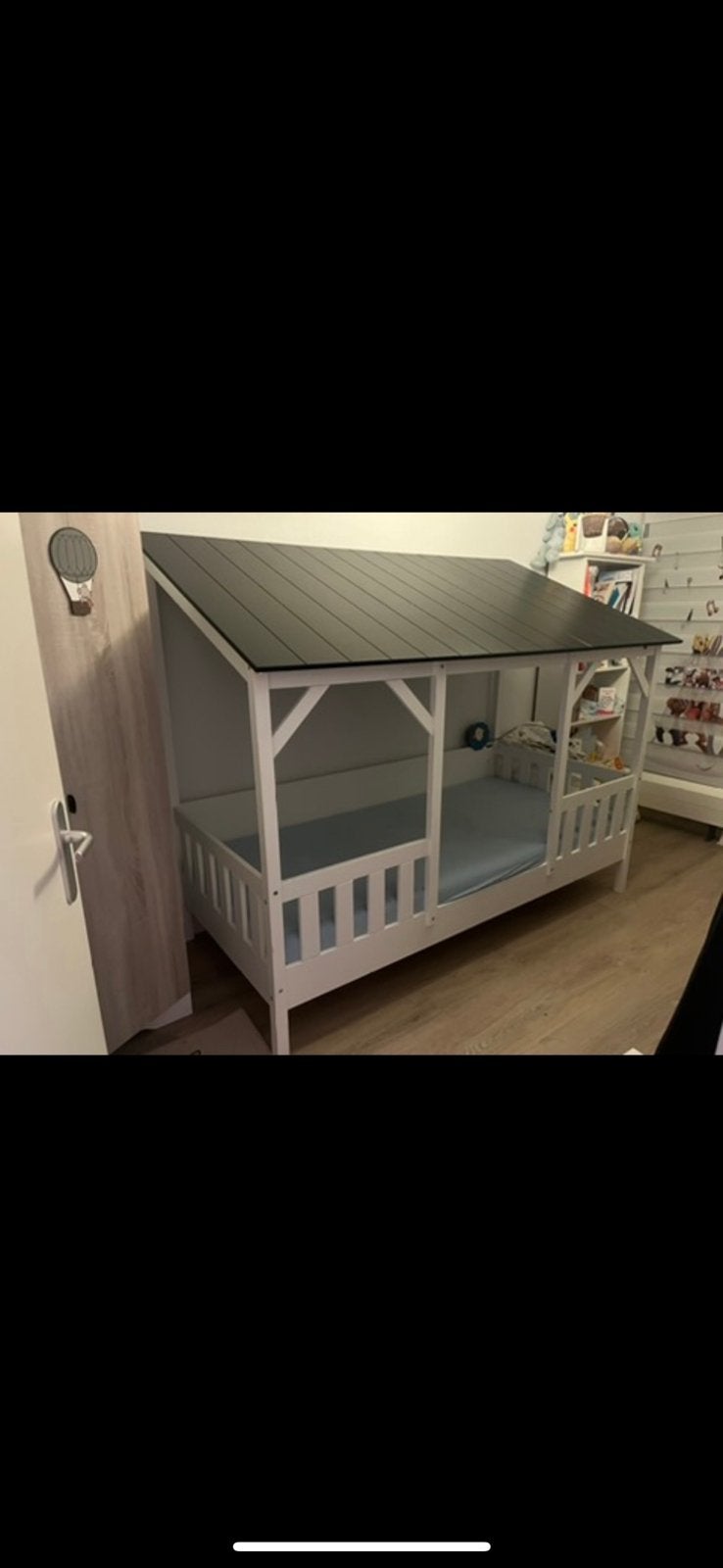 Boomhut bed, Kinderen en Baby's, Kinderkamer | Stapelbedden en Hoogslapers, Ophalen, Zo goed als nieuw, Hoogslaper