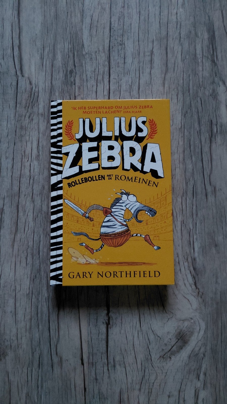 Julius Zebra: Rollebollen met de Romeinen, Ophalen of Verzenden, Zo goed als nieuw, Gary Northfield, Fictie algemeen