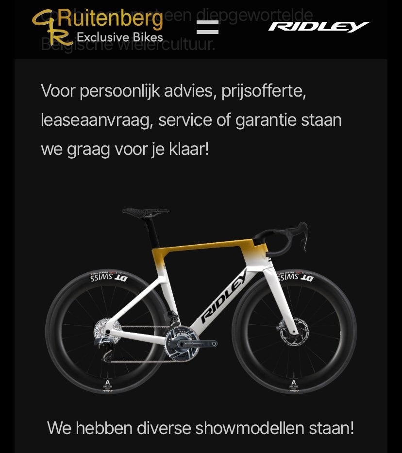 Ridley (Lease) Noah, Falcn, Astr, Grifn of Kanzo, Fietsen en Brommers, 28 inch, Carbon, Heren, Nieuw