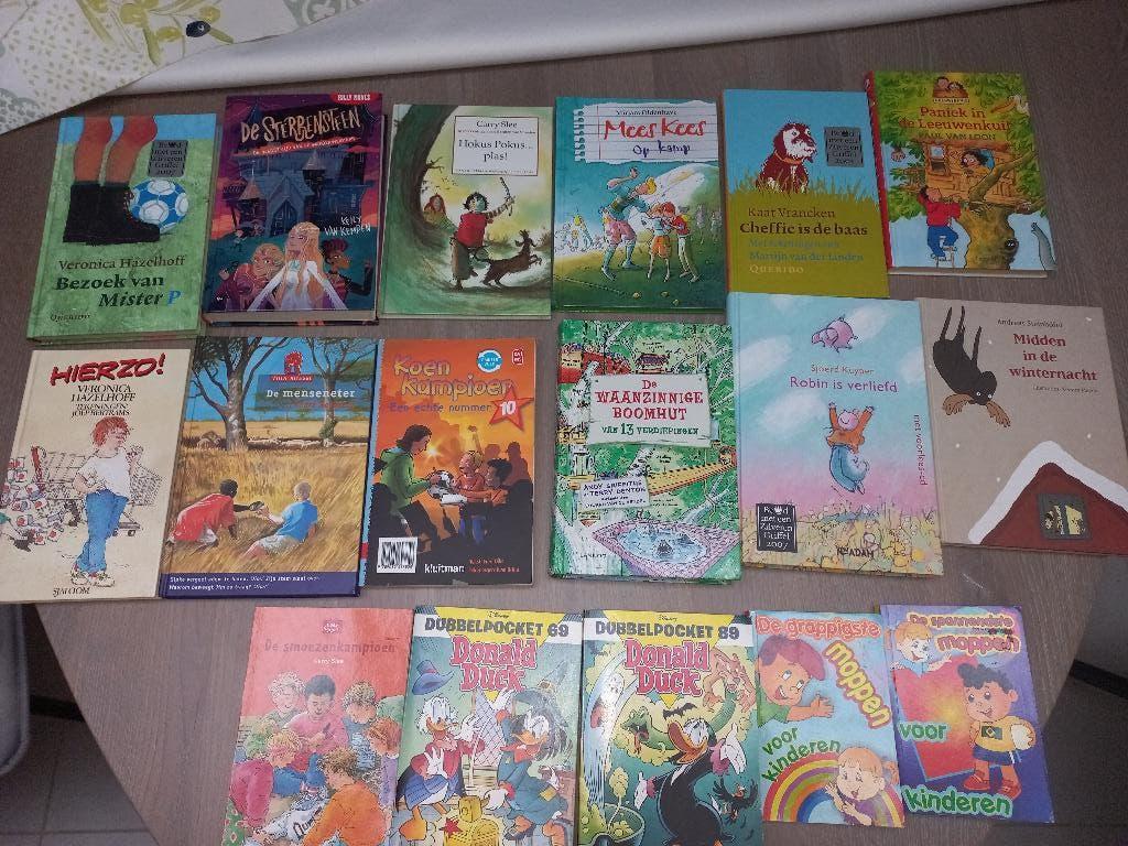 partij kinder boeken of per stuk jeugd boek 8-10 jaar, Ophalen, Zo goed als nieuw, Fictie algemeen
