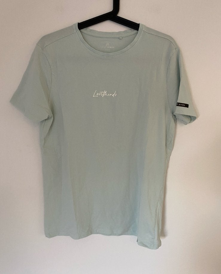 Lost minds t-shirt, maat s, Kleding | Heren, T-shirts, Verzenden, Lost Minds, Zo goed als nieuw, Groen