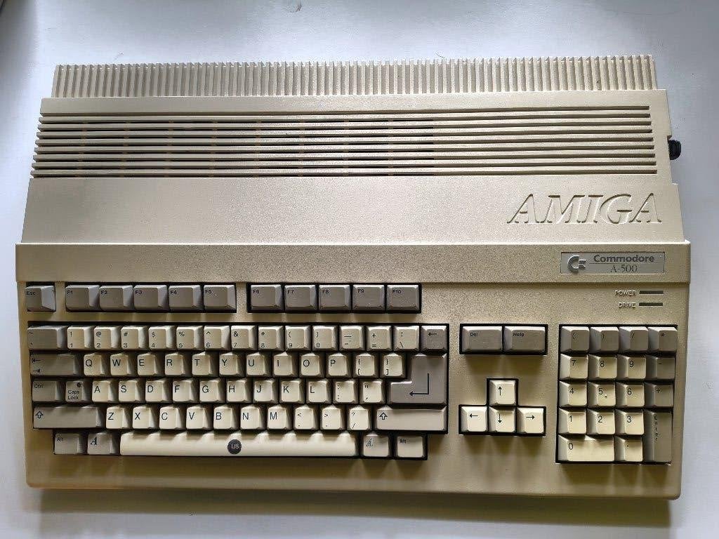 Commodore Amiga 500 + geheugen uitbreiding, Computers en Software, Ophalen of Verzenden, Commodore