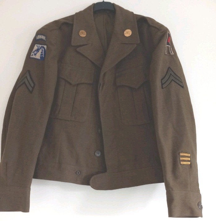 US ww2 Airborne jacket., Verzamelen, Amerika, ., Kleding of Schoenen, Ophalen of Verzenden