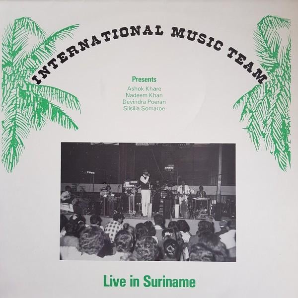 Ruil/koop International Music Team "Live In Suriname" (LP), Cd's en Dvd's, Vinyl | Wereldmuziek, Ophalen of Verzenden, Gebruikt