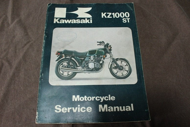 Kawasaki 1000ST 1979 motorcycle service manual KZ1000 ST, Ophalen of Verzenden, Kawasaki