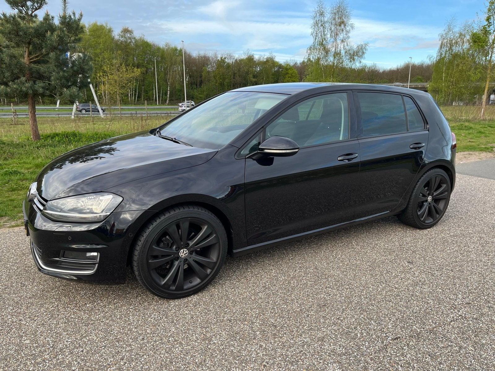 5x112 Golf Scirocco 18 inch winterset, Auto-onderdelen, Banden en Velgen, Ophalen, 18 inch, Gebruikt, Banden en Velgen