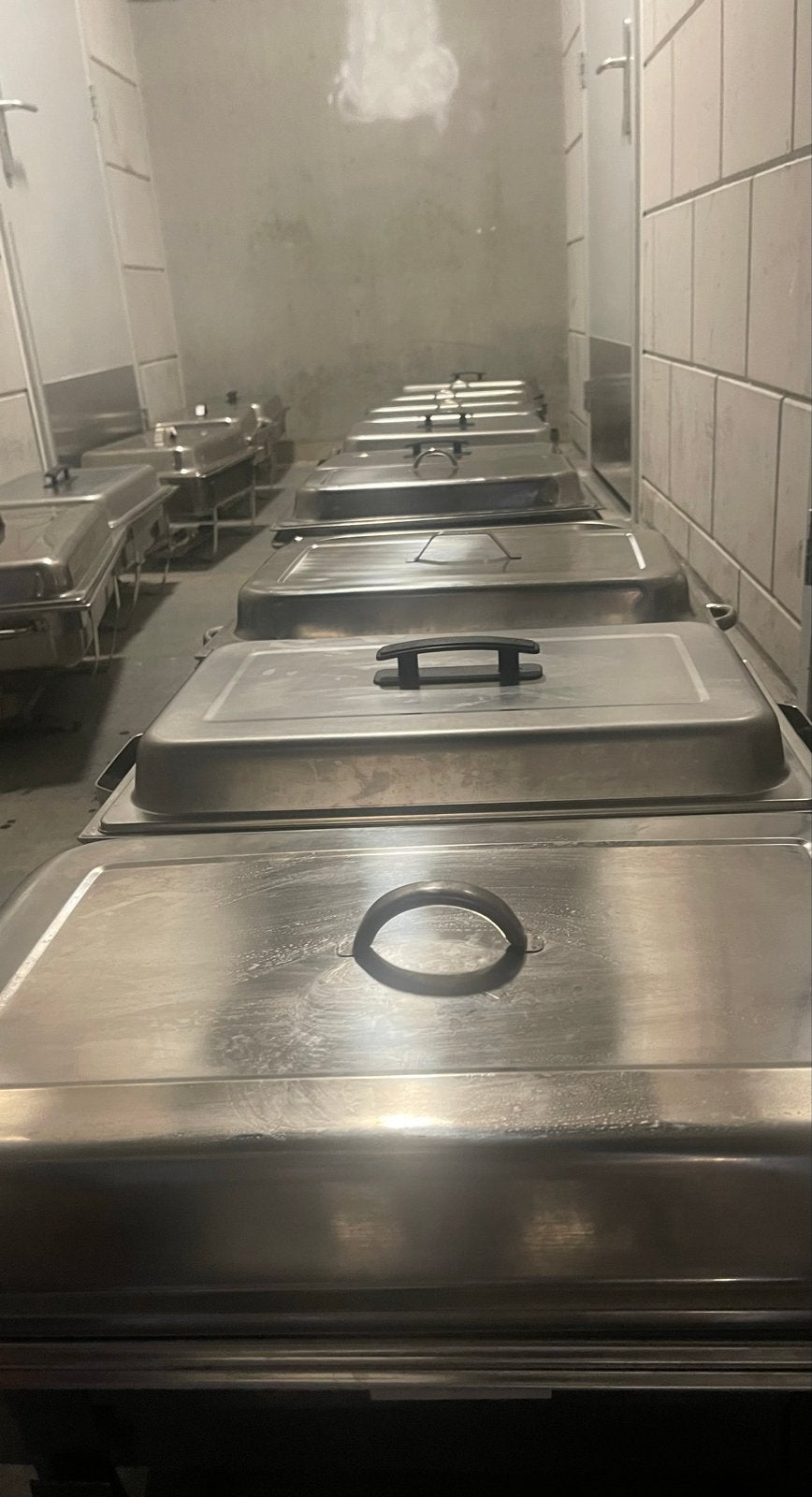 Chafing Dishes te HUUR/ RENT in Amsterdam west, Ophalen, Gebruikt